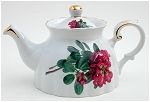 Deep Rose Rhododendron Teapot and Mug